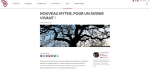 "Nouveau mythe, pour un avenir vivant !" - Place to B