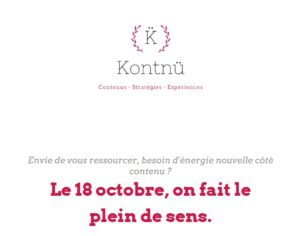 L'association Kontnü pour faire le plein de sens